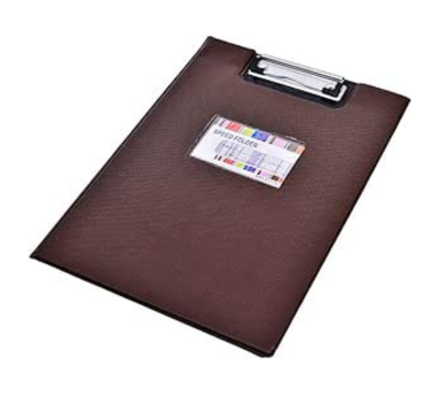 A4 Hard Carton Clipboard Speed Folder Brown Cover